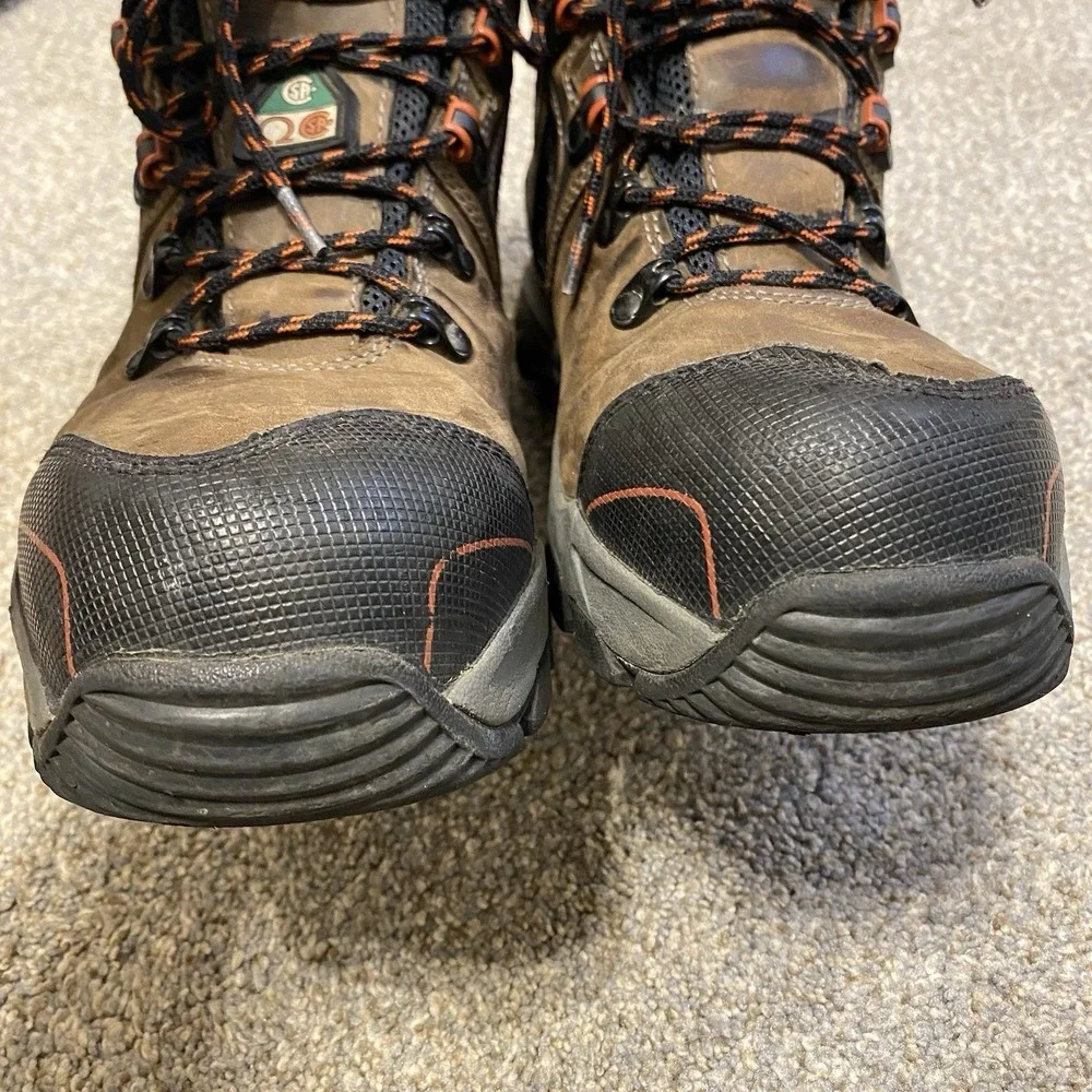 Irish Setter Work Boots Men Size 9 Crosby 6 Inch CSA Safety Toe Waterproof